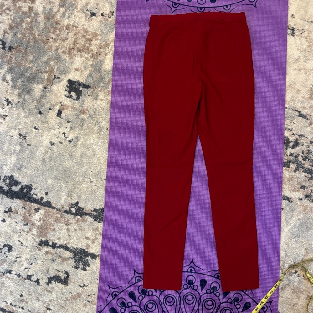 Violets & Roses Stylish Red Pants size 4/27 - Picture 5 of 6